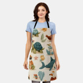 Zomer Mood All-Over Print Schort Cadeau (Gedragen)