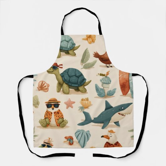 Zomer Mood All-Over Print Schort Cadeau (Voorkant)
