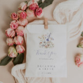 Zomer Multicolor Wildflower Dank u bruiloft Bedankzakje