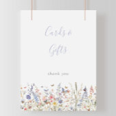 Zomer Multicolor Wildflower Kaarten en geschenken  Poster