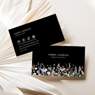 Zomer Multicolor Wildflower Tuinman & bloemist Visitekaartje