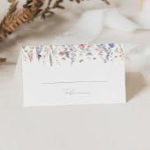 Zomer Multicolor Wildflower Wedding Place Card Plaatskaartje
