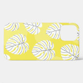 Zomer naadloos patroon met witte gestileerde monst Case-Mate iPhone case (Achterkant (horizontaal))