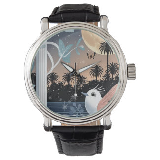 Zomer Nachten In Griekenland Horloge