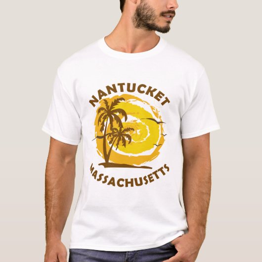 Zomer nantucket- massachusetts t-shirt (Voorkant)