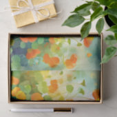 Zomer Nasturtium Floral Tissuepapier (Geschenk)