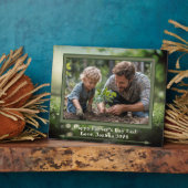 Zomer Natuur Een Foto Familie Keepsake Fotoplaat (Zijkant)