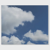 zomer, natuur, weer, blauw, achtergrond, lucht, cadeaupapier (Vlak)