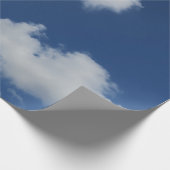 zomer, natuur, weer, blauw, achtergrond, lucht, cadeaupapier (Hoek)