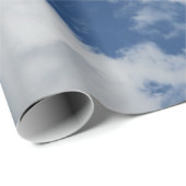 zomer, natuur, weer, blauw, achtergrond, lucht, cadeaupapier (Rol Hoek)