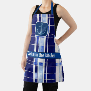 Zomer Navy Blue Boat Modern Stripes Collectie Schort