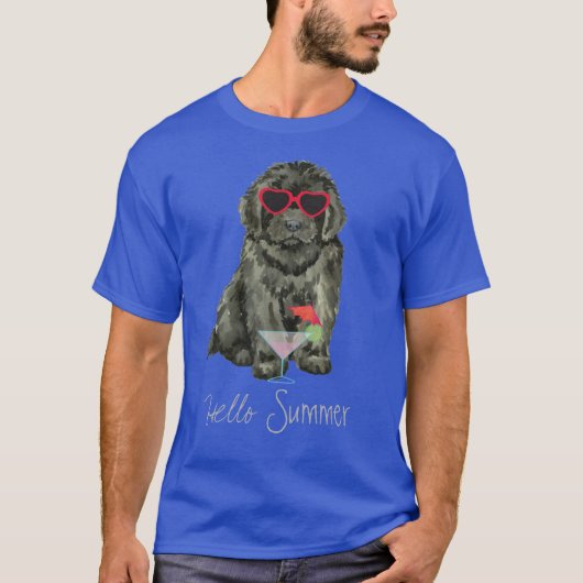 Zomer Newfoundland T-shirt (Voorkant)