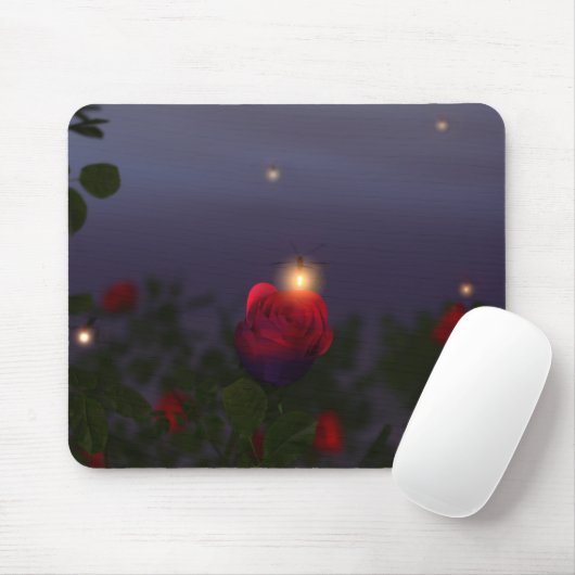 Zomer Nightlights Mousepad Muismat (Met muis)