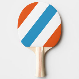 Zomer Nostalgische Krachtige Strepen Tafeltennisbatje