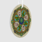Zomer Nouveau Acrylic Ornament (voorkant)