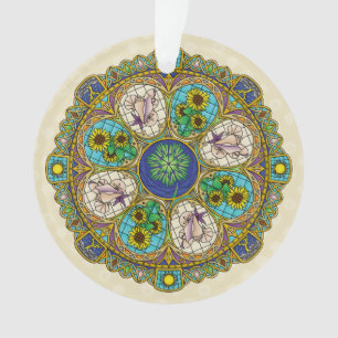 Zomer Nouveau Acrylic Ornament