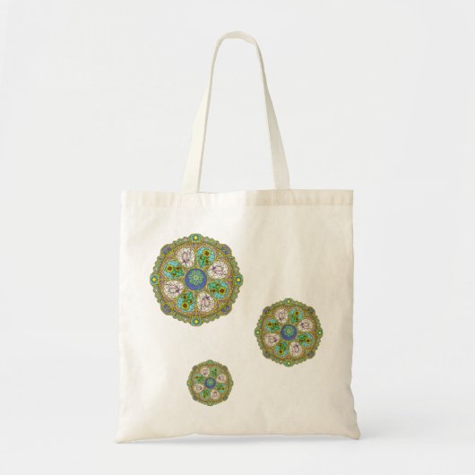 Zomer Nouveau Tote Tas (Voorkant)