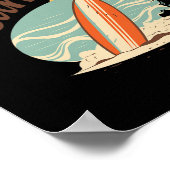 Zomer - Oceaan Dromer Surfen Poster (Hoek)