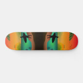 Zomer oceaanparadijs persoonlijk skateboard (Horizontaal)