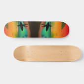 Zomer oceaanparadijs persoonlijk skateboard (Horizontaal)