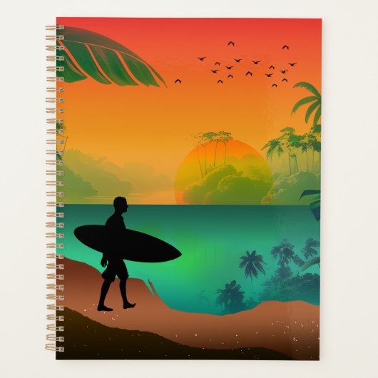 Zomer oceaanparadijs planner (Voorkant)