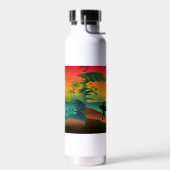 Zomer oceaanparadijs waterfles (Links)