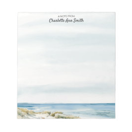 Zomer Ocean Beach Square Notitieblok cadeau