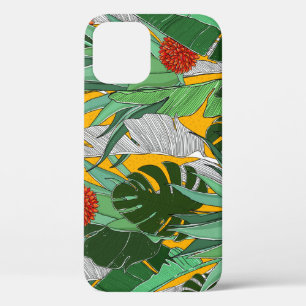 Zomer Oerwoud: Helder palmpatroon. Case-Mate iPhone Case