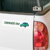 Zomer OM Blue hippie Mandala auto Bumpersticker (Op Truck)