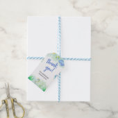 Zomer Onder het Zee Baby shower Cadeaulabel (Met Touw)