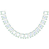 Zomer Onder het Zee Baby shower Vlaggetjes