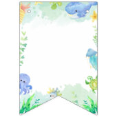 Zomer Onder het Zee Baby shower Vlaggetjes (Eerste vlag)