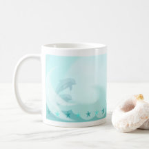 Zomer ontwerp koffiemok