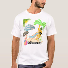 zomer ontwerp t-shirt