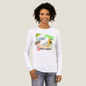 Zomer ontwerp Tri-Blend shirt (Voorkant)