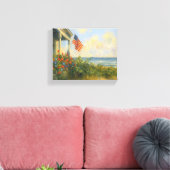  zomer op 4 juli: Amerikaanse onafhankelijkheid Canvas Afdruk (Insitu (Woonkamer))