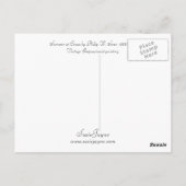 Zomer op Cowes Briefkaart (Achterkant)