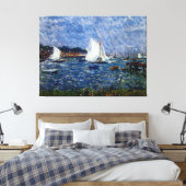 Zomer op Cowes Canvas Afdruk (Insitu (Slaapkamer))