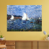 Zomer op Cowes Canvas Afdruk (Insitu (Woonkamer))