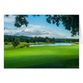 Zomer op de golfbaan (Voorkant Horizontaal)