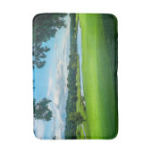 Zomer op de golfbaan badmat (Voorkant Verticaal)