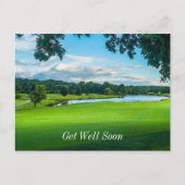 Zomer Op De Golfbaan Briefkaart (Voorkant)