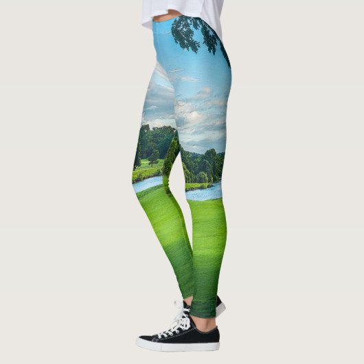 Zomer op de golfbaan leggings (Links)