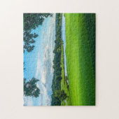 Zomer op de golfbaan legpuzzel (Verticaal)