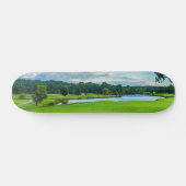 Zomer op de golfbaan persoonlijk skateboard (Horizontaal)