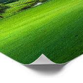 Zomer op de golfbaan poster (Hoek)