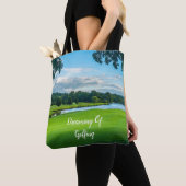 Zomer op de golfbaan tote bag (Dichtbij)