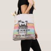 Zomer op de strand | Gepersonaliseerd Tote Bag (Dichtbij)