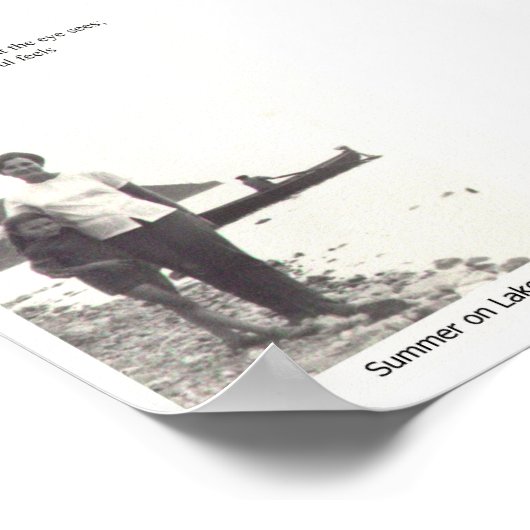 Zomer op het Baikalmeer Poster (Hoek)