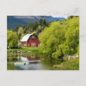 Zomer op het Boerderij Briefkaart (Voorkant)